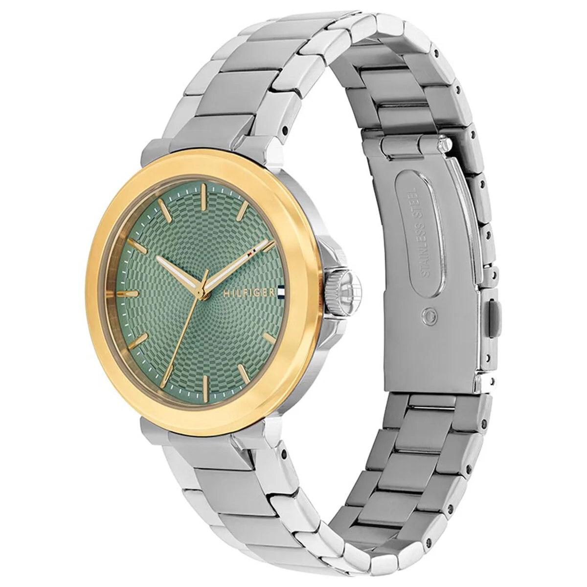 Tommy Hilfiger Lori Stylish Women’s Stainless Steel Watch 1782778 Green Dial - Image 2