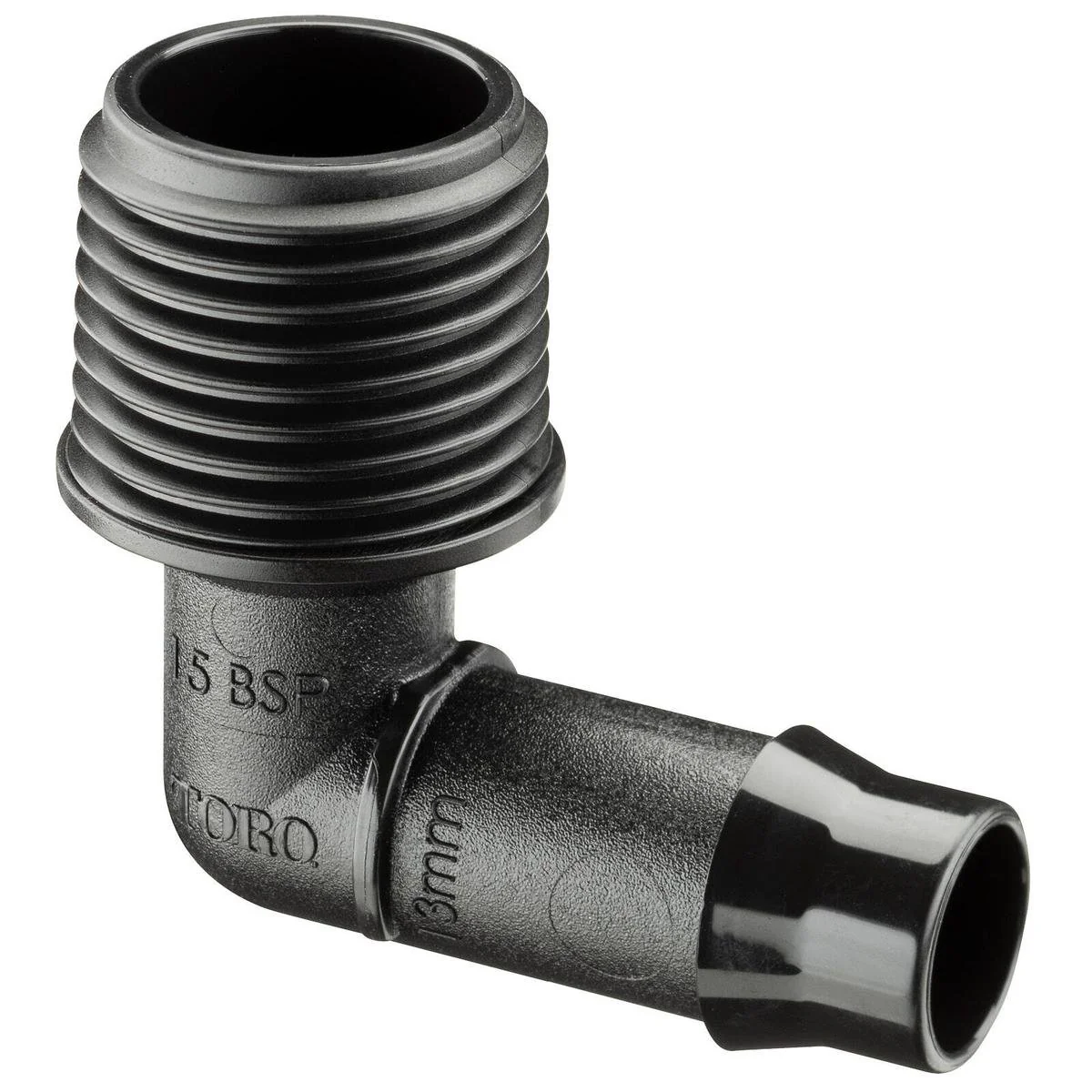 Toro Barbed Male Elbow - 13 x 15mm - Single - Irrigation Connector