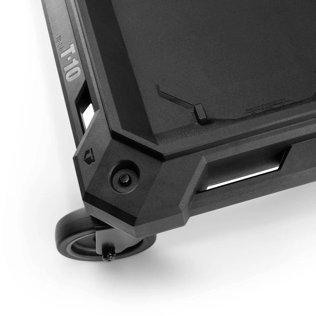 Toughbuilt Stacktech 4 Wheel Cart - 480mm x 180mm x 600mm - Heavy-Duty Mobility - Image 3