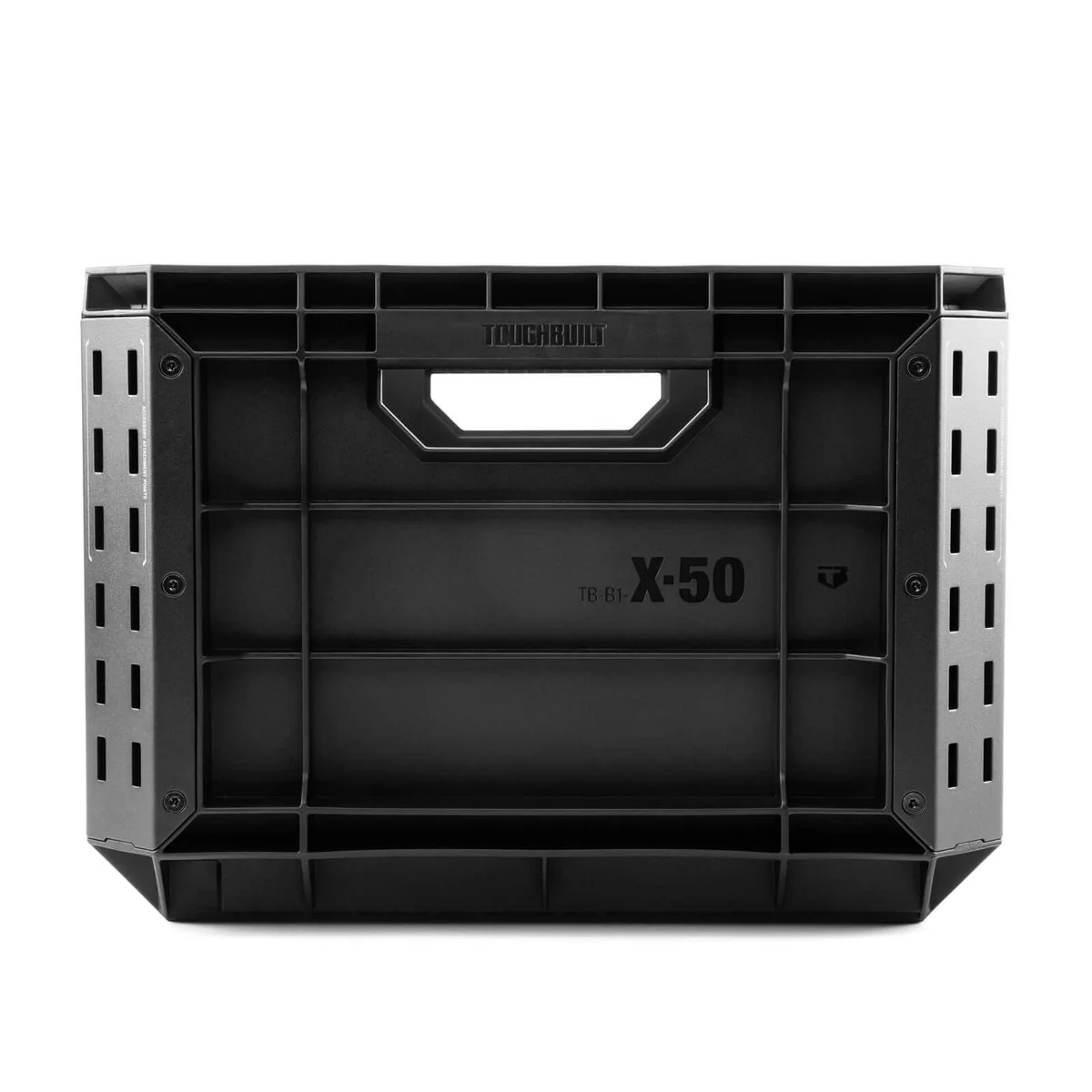 Toughbuilt Stacktech Tool Crate - 482mm x 355mm x 280mm - Durable Storage Solution - Image 2
