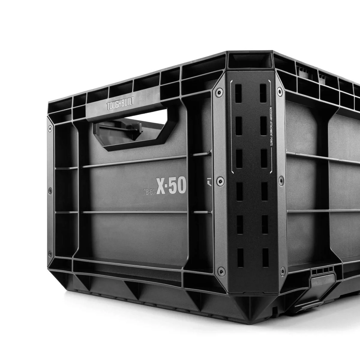 Toughbuilt Stacktech Tool Crate - 482mm x 355mm x 280mm - Durable Storage Solution - Image 3