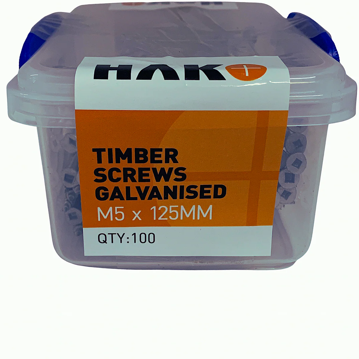 Tox Fasteners M5 Galvanised Hako Washer Polystyrene Screw 100 Box - 125mm