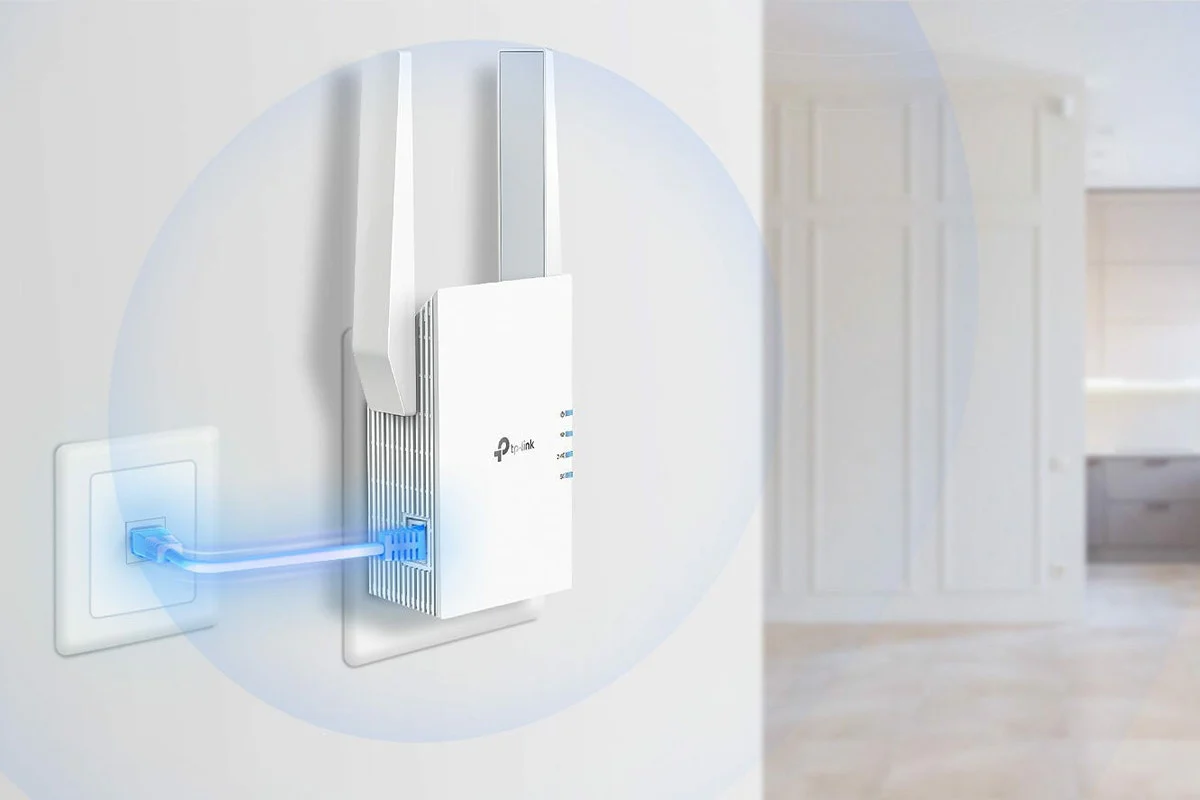 TP-Link RE705X Mesh Wi-Fi 6 Range Extender - 3.0 Gbps Dual Band - Image 2