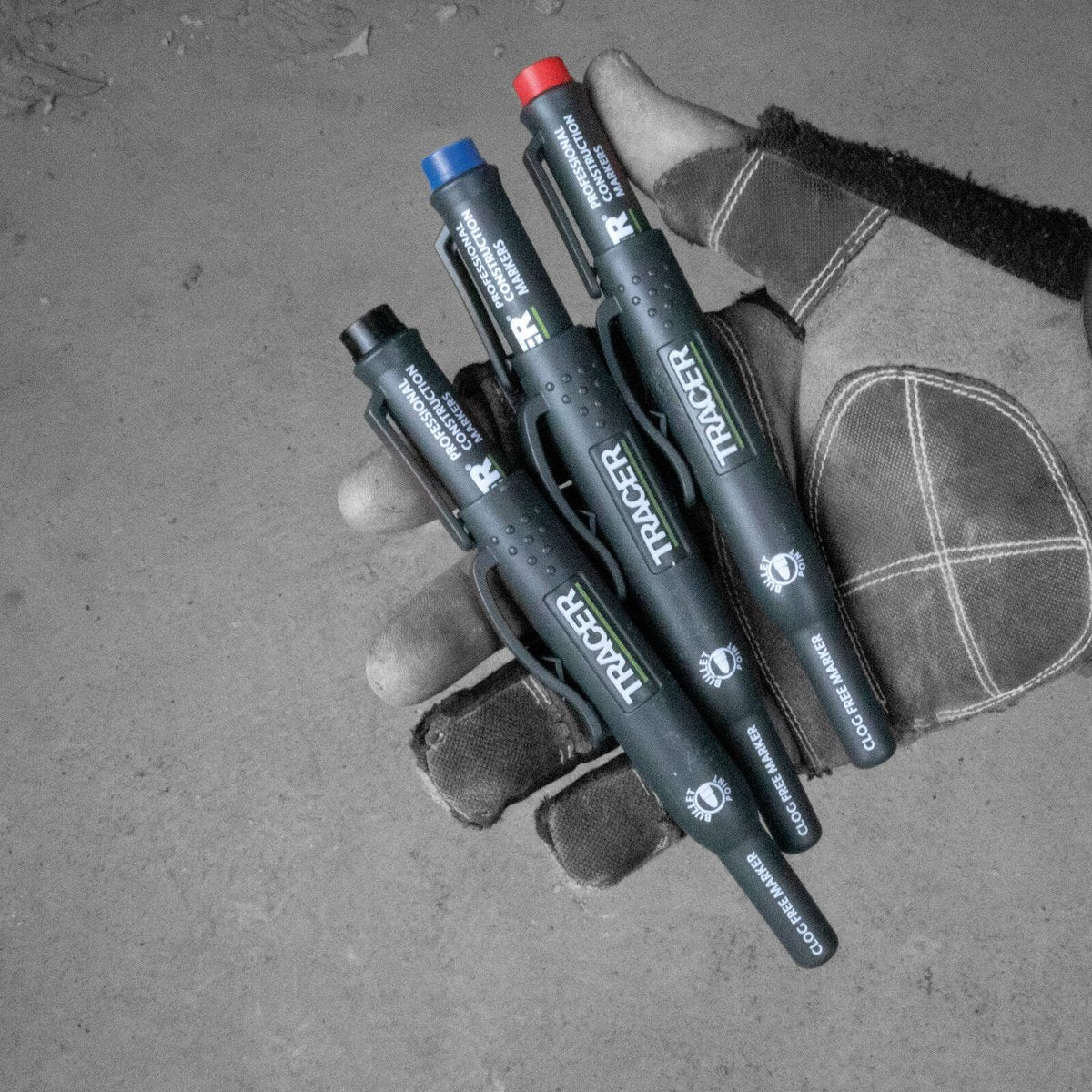 Tracer Clog Free Marker Red - Durable Metal Marking Tool - 20mm x 155mm - Image 4