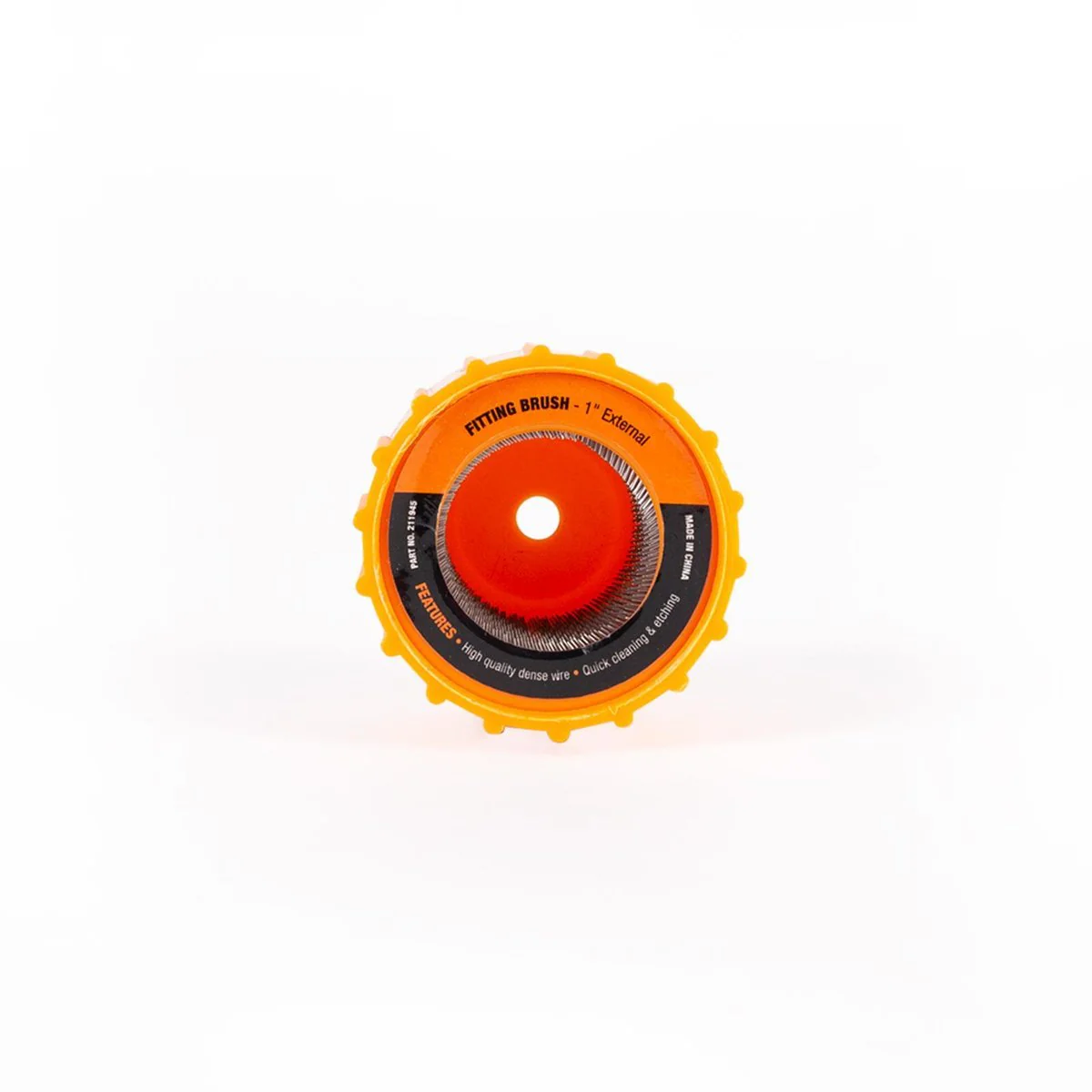 Tradeflame Fitting Brush - 1" - High Carbon Steel - Quick Cleaning