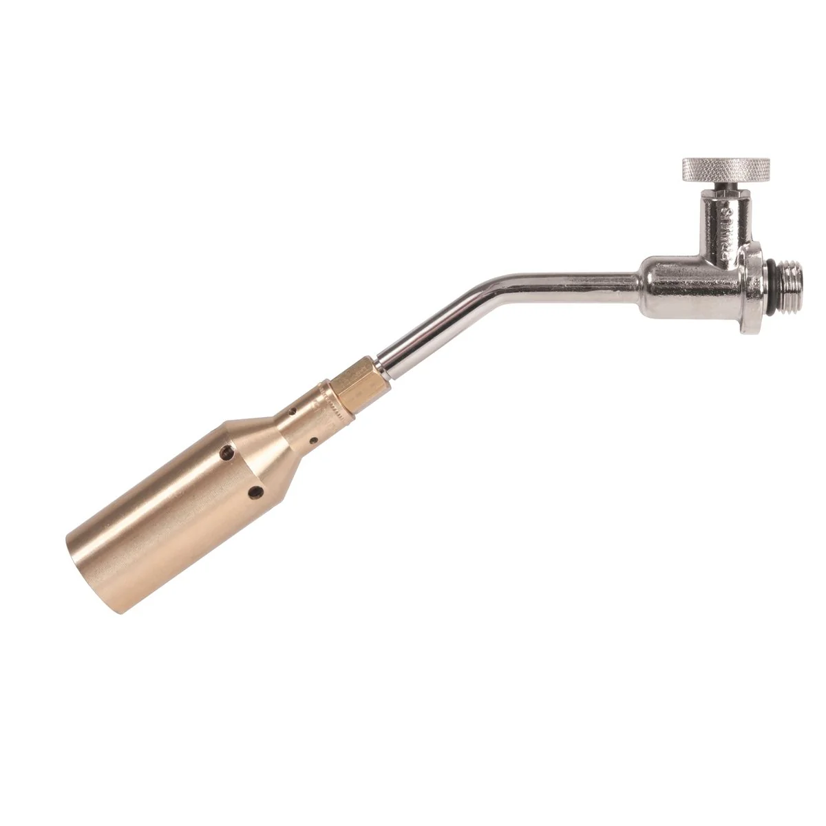 Tradeflame Full Flame Burner - 250mm - Brass and Steel - Propane Use