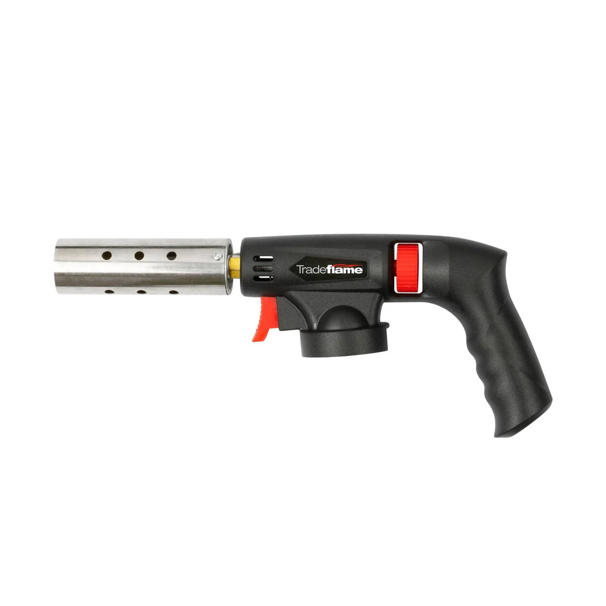 Tradeflame Utility Torch - Stainless Steel & Brass - Variable Flame Control - 14.5mm x 27.4mm x 6.3mm