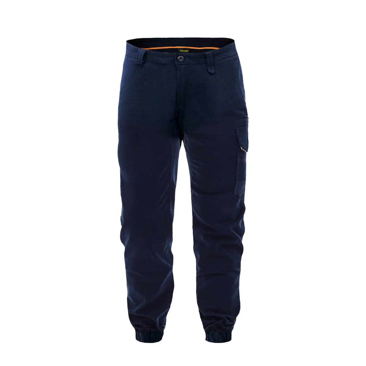 Tradie Core Navy Skinny Cuffed Pant 92 - Flex Fabric - Comfortable Fit