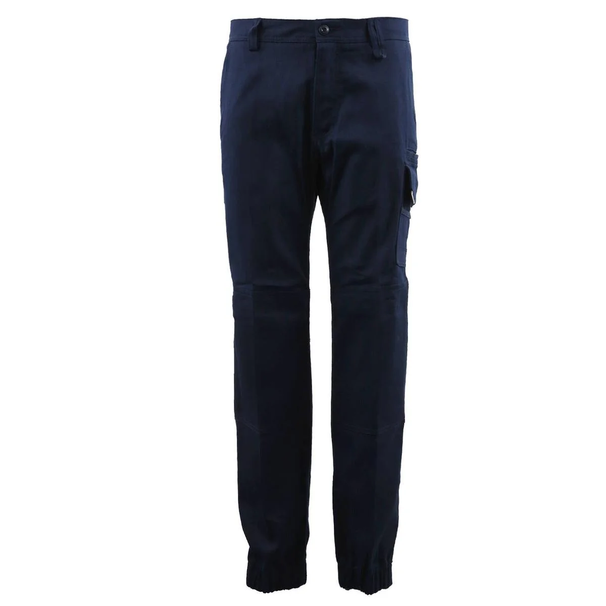 Tradie Mens Skinny Cuff 102 Pants - Navy - 380mm x 730mm - Comfort & Durability