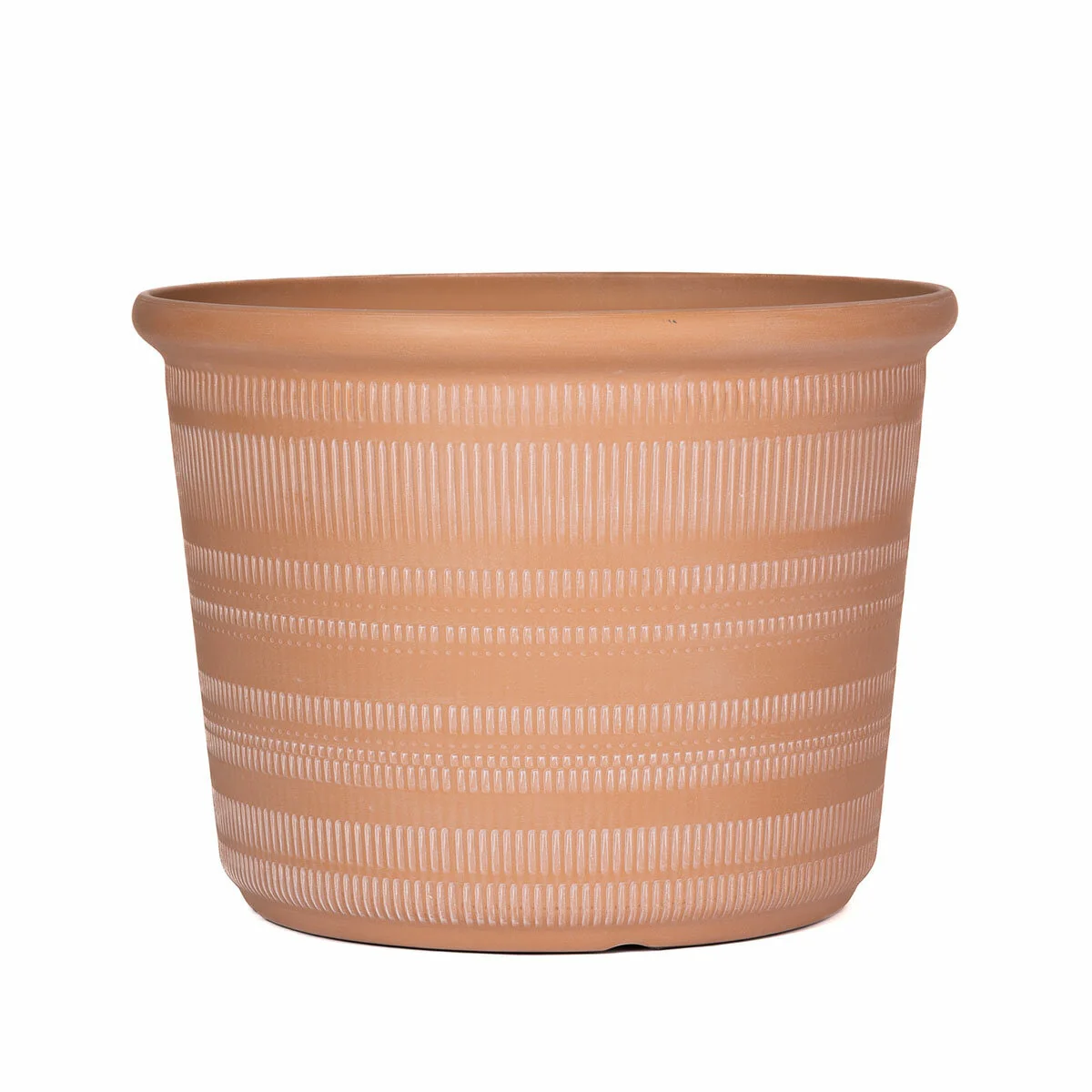 Trendspot Forum Planters 3 Pack 14.4in Terracotta Weather Resistant PP - Image 2