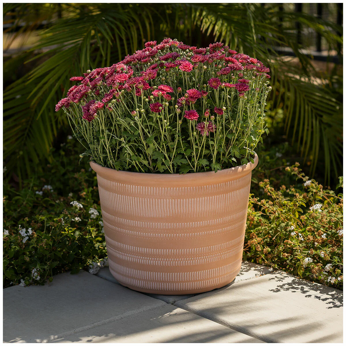 Trendspot Forum Planters 3 Pack 14.4in Terracotta Weather Resistant PP - Image 8