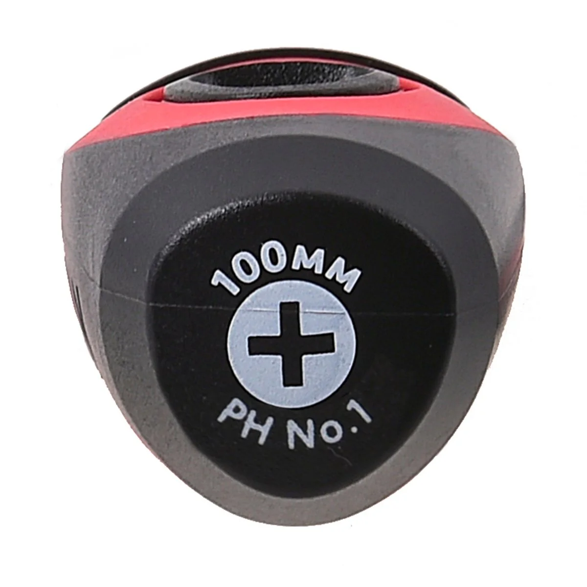 Trojan 100mm No 1 Phillips Screwdriver - Red and Black - 1 Piece - Image 4