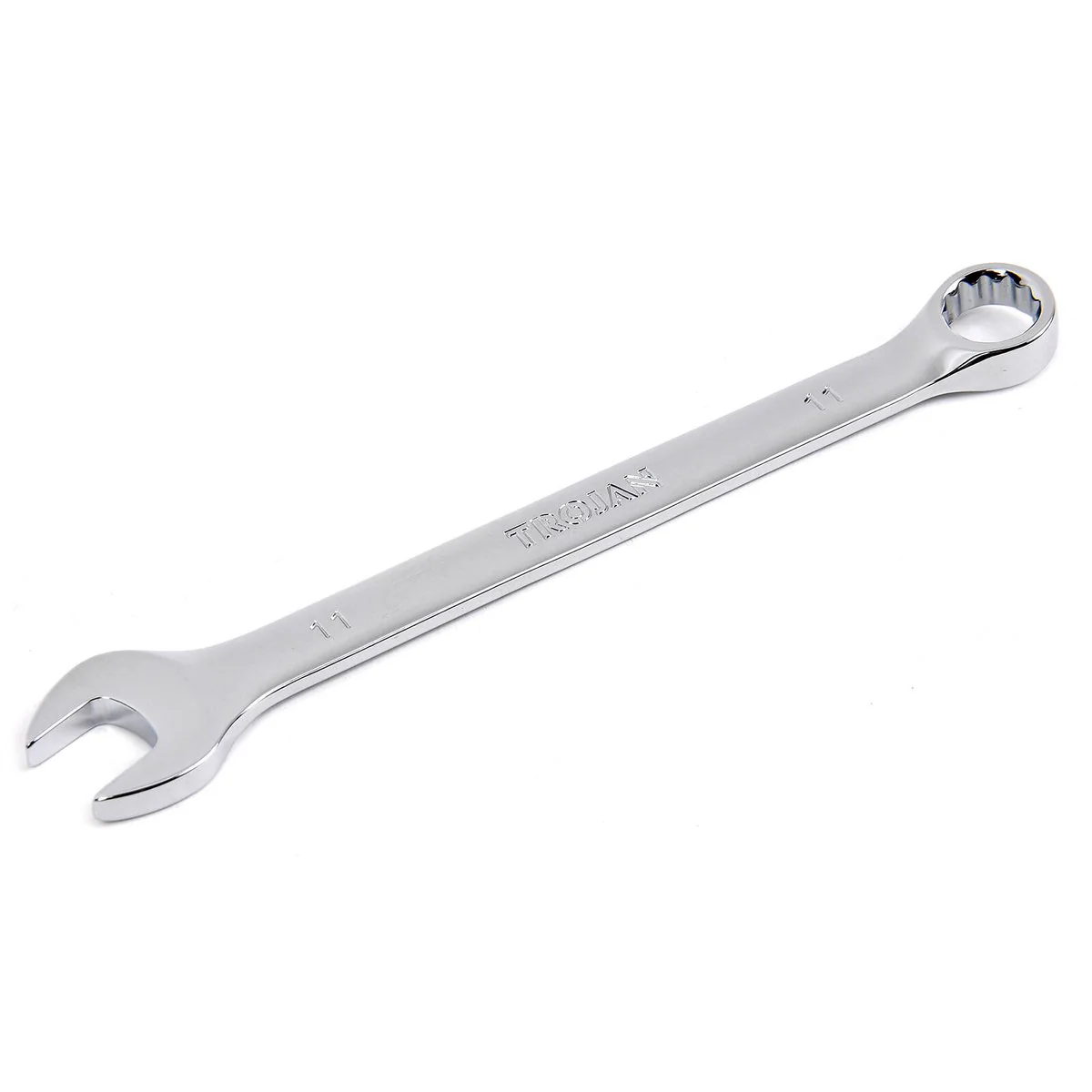 Trojan 11mm Combination Spanner - Polished Chrome Vanadium - Durable Tool