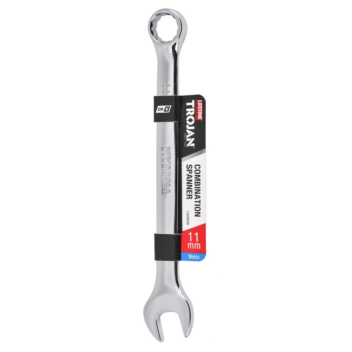 Trojan 11mm Combination Spanner - Polished Chrome Vanadium - Durable Tool - Image 2