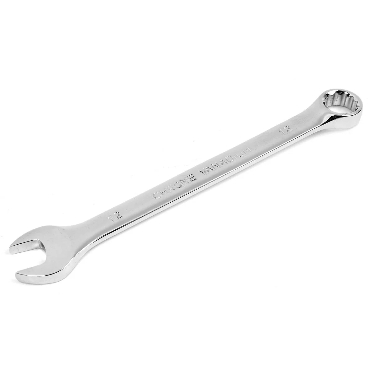 Trojan 12mm Combination Spanner - Polished Chrome Vanadium - Durable Tool - Image 3