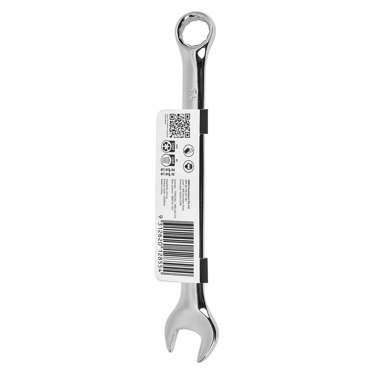 Trojan 13mm Combination Spanner - Polished Chrome Vanadium - Durable Tool - Image 4