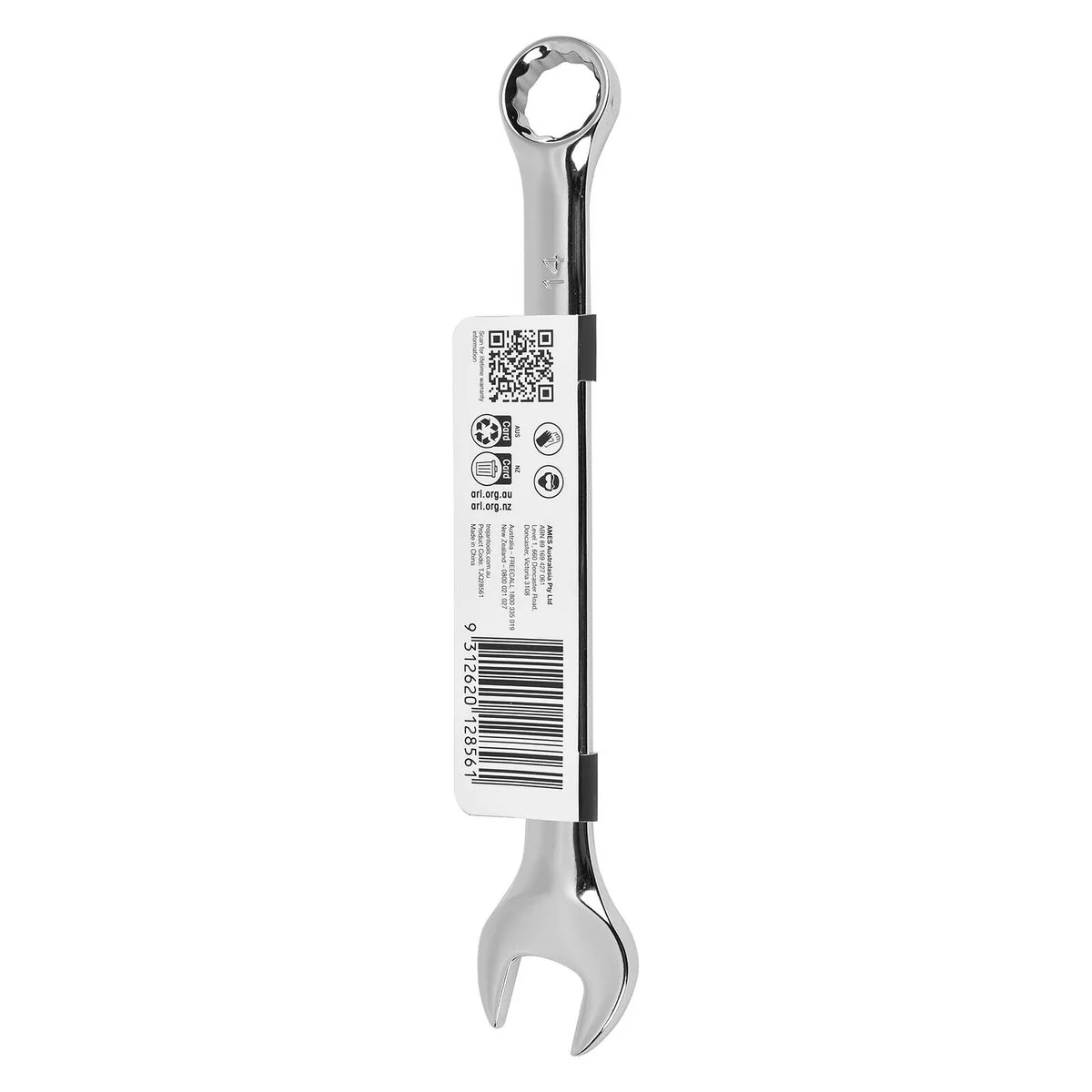 Trojan 14mm Combination Spanner - Polished Chrome Vanadium - Durable Tool - Image 4