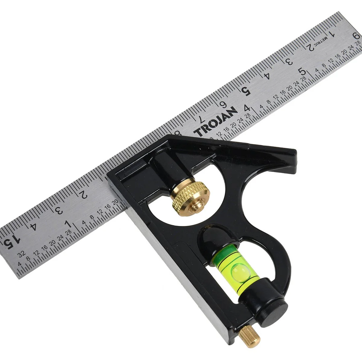 Trojan 150mm Combination Square - Accurate Measuring Tool - Durable Design - Image 2