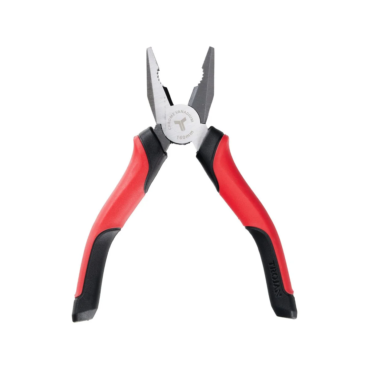 Trojan 160mm Combination Plier TJQ26383 - Chrome Vanadium Steel - High Leverage - Image 2