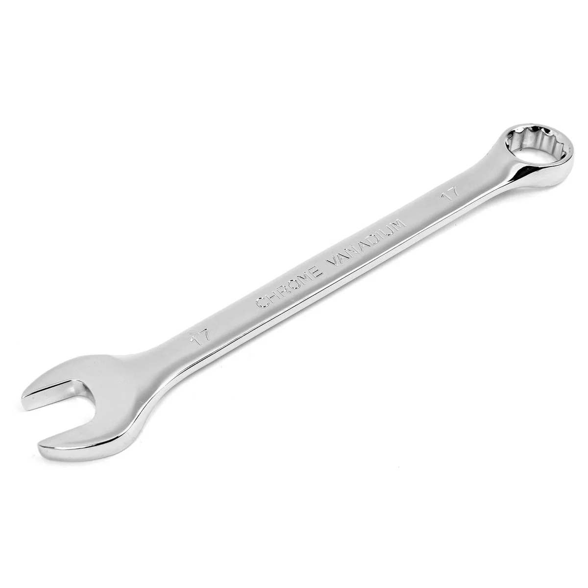 Trojan 17mm Combination Spanner - Polished Chrome Vanadium - High Torque - Lifetime Warranty - Image 3