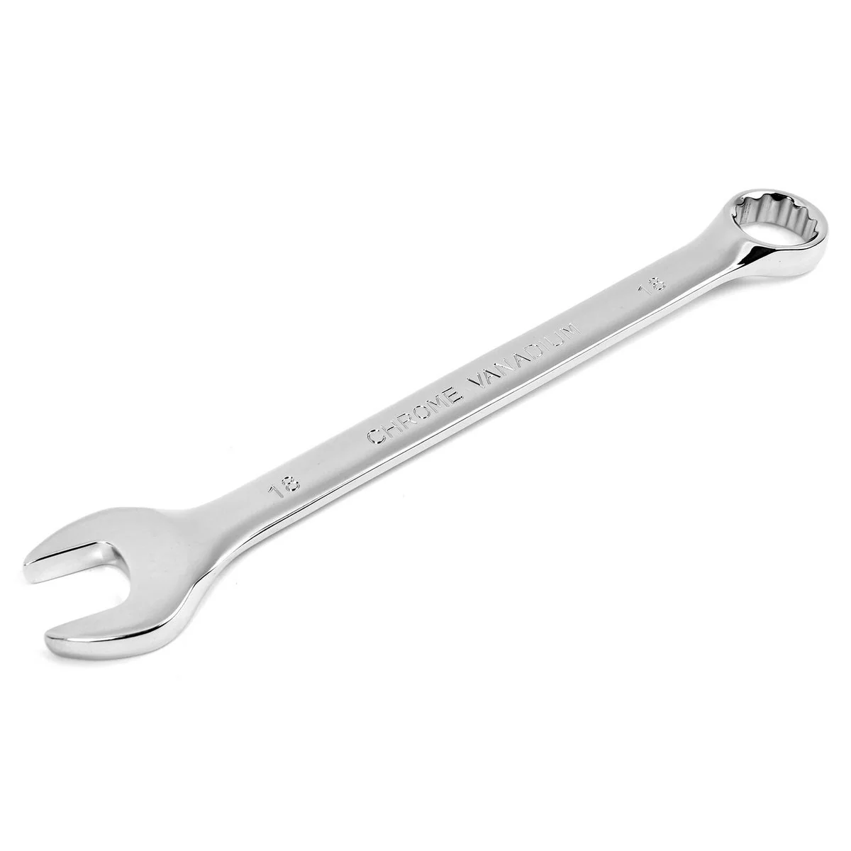 Trojan 18mm Combination Spanner - Polished Chrome Vanadium - Durable Tool - Image 3
