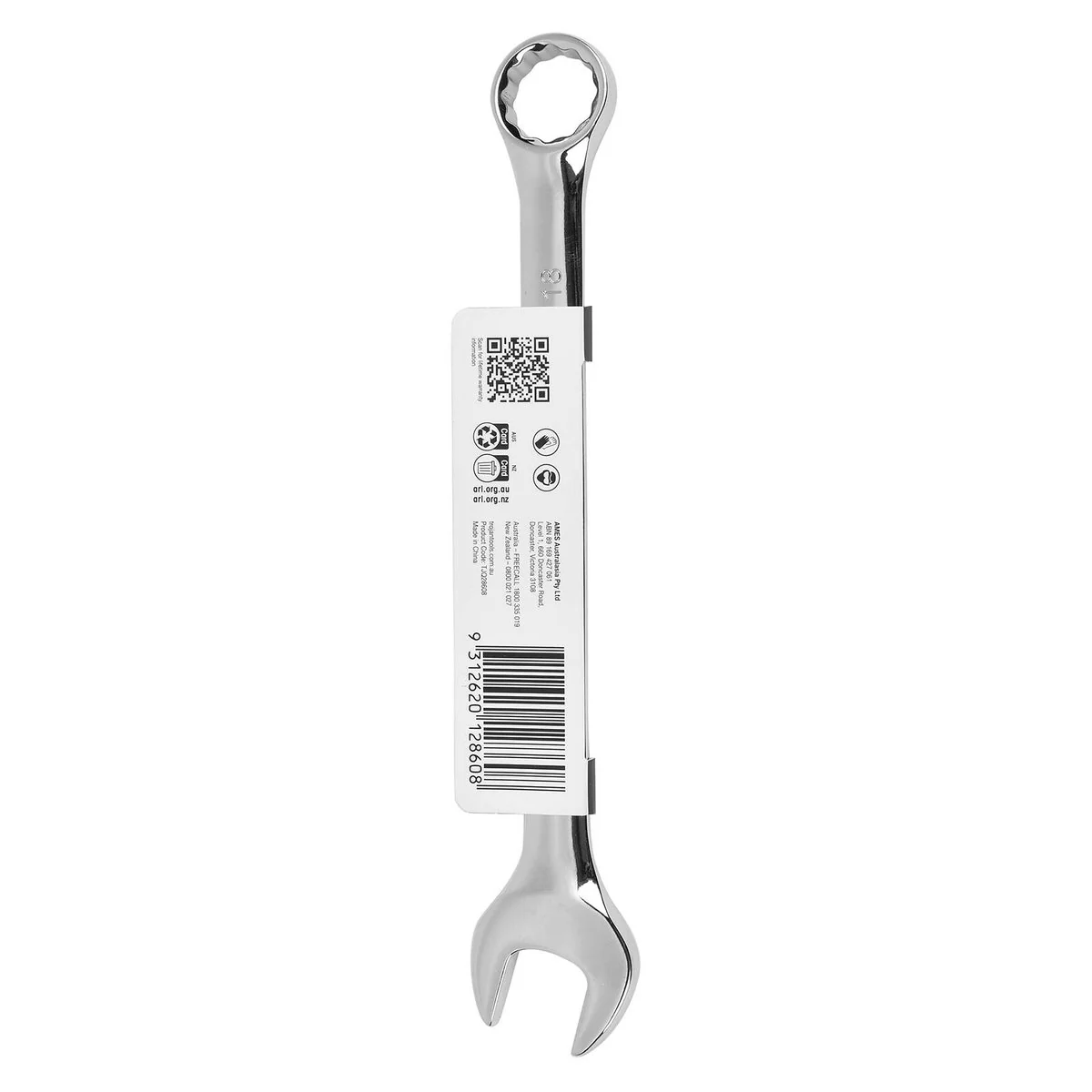 Trojan 18mm Combination Spanner - Polished Chrome Vanadium - Durable Tool - Image 4