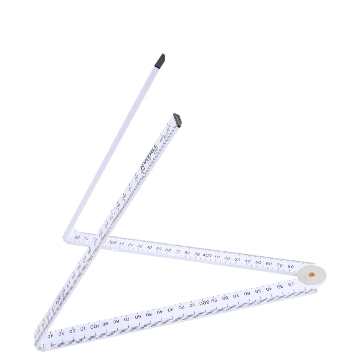 Trojan 1m Folding Ruler - 4-Fold Design - Accurate Measurements - Durable - Image 3