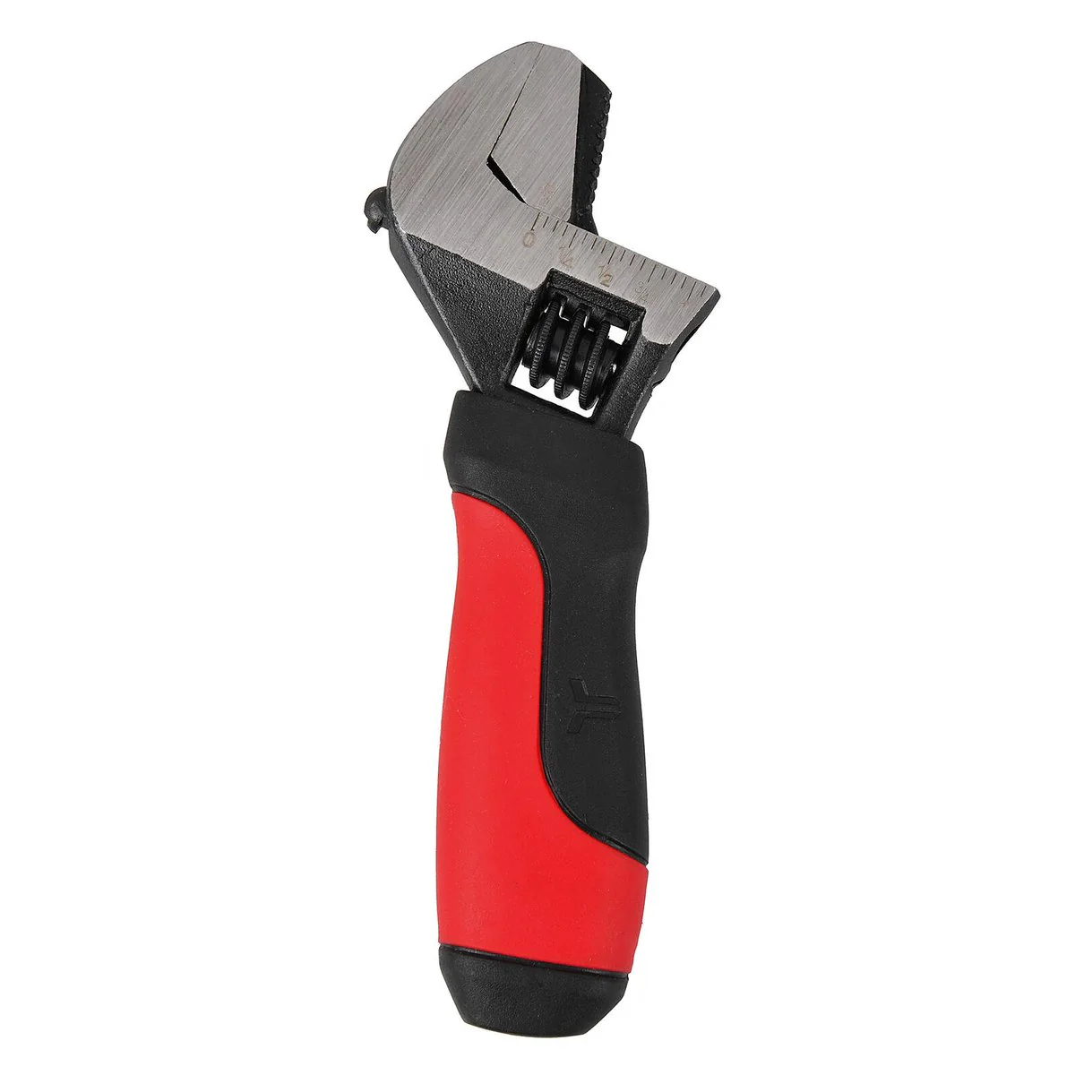 Trojan 2 in 1 Stubby Wrench - Adjustable & Pipe Wrench - 150mm x 50mm x 200mm - Durable Chrome Vanadium Steel - Ergonomic Anti-Slip Handle - Image 2