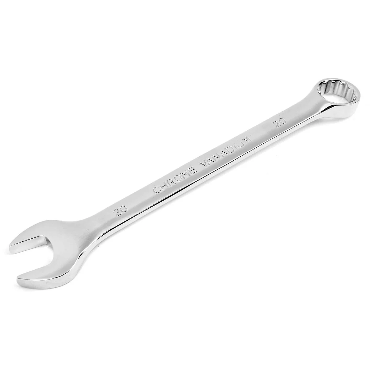 Trojan 20mm Combination Spanner - Polished Chrome Vanadium - Durable Tool - Image 3