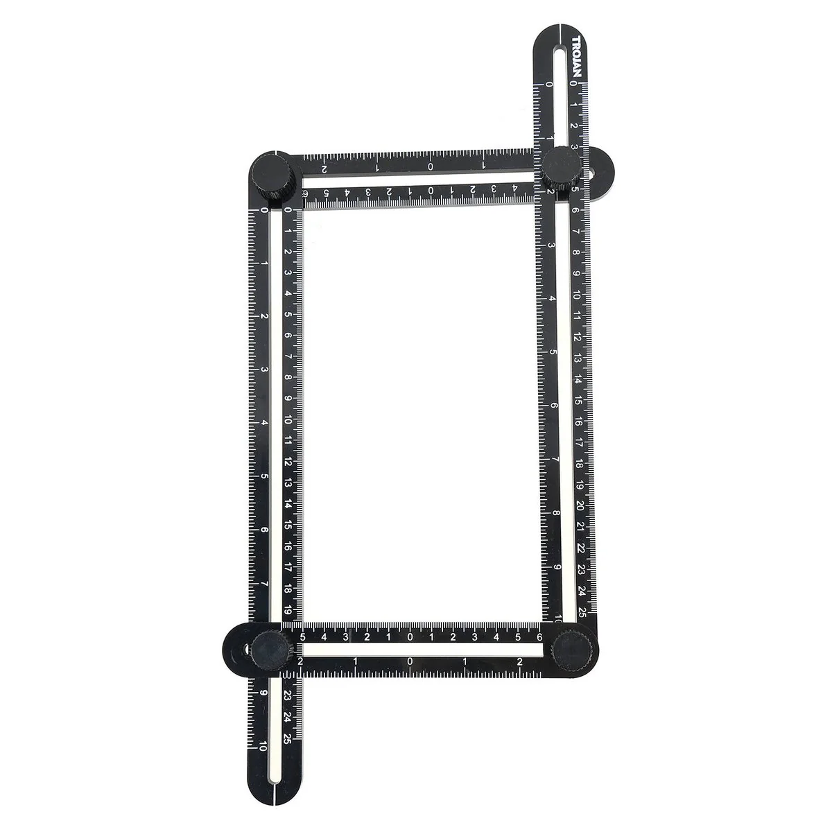 Trojan 250mm Template Tool - Dual Graduations - Lightweight - Tool-Free Adjustment - Image 2