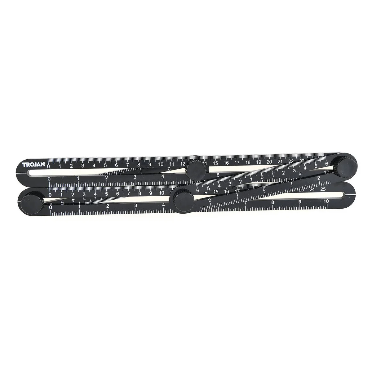 Trojan 250mm Template Tool - Dual Graduations - Lightweight - Tool-Free Adjustment - Image 3