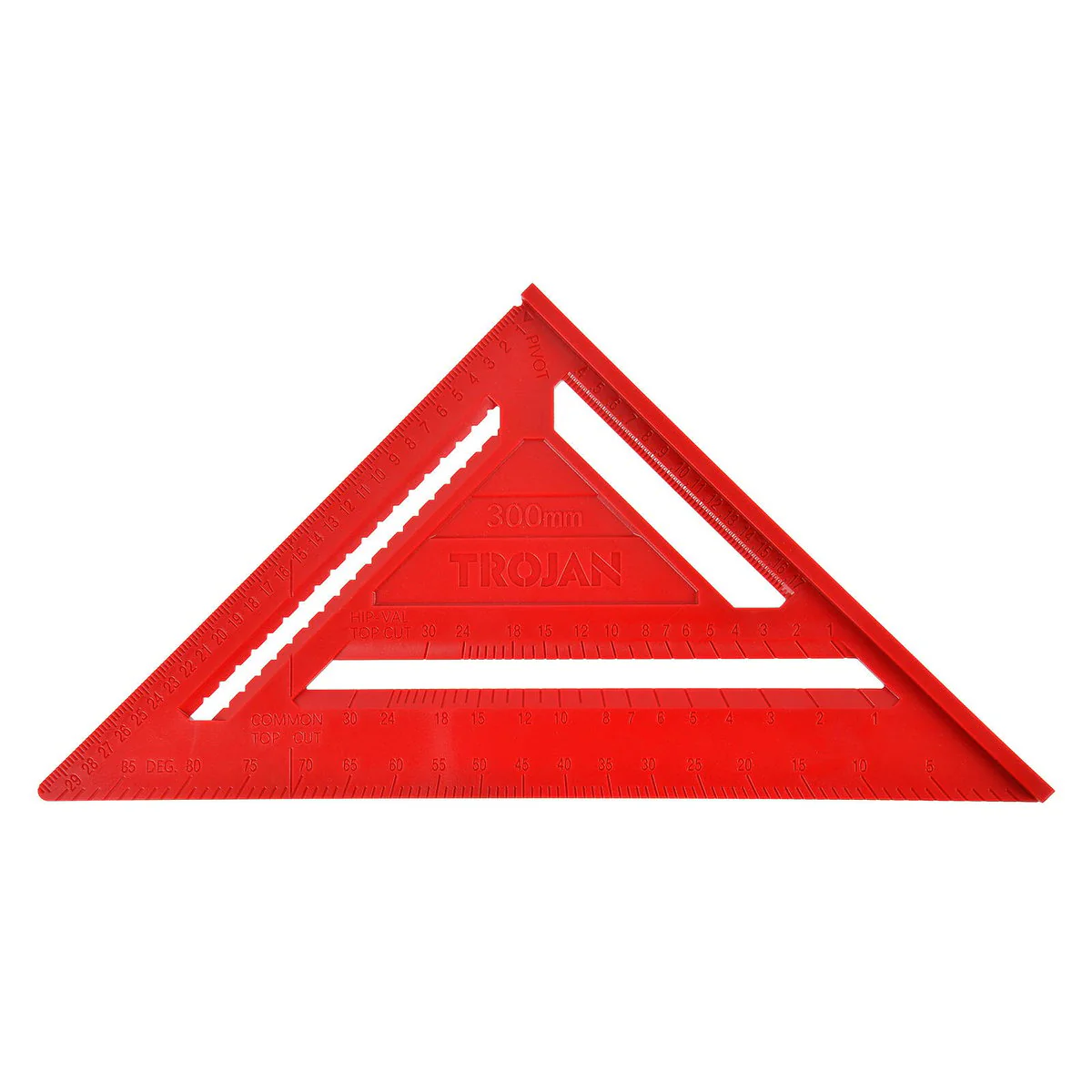 Trojan 300mm Rafter Square - Lightweight Poly - Accurate Angle Measurements - Image 2