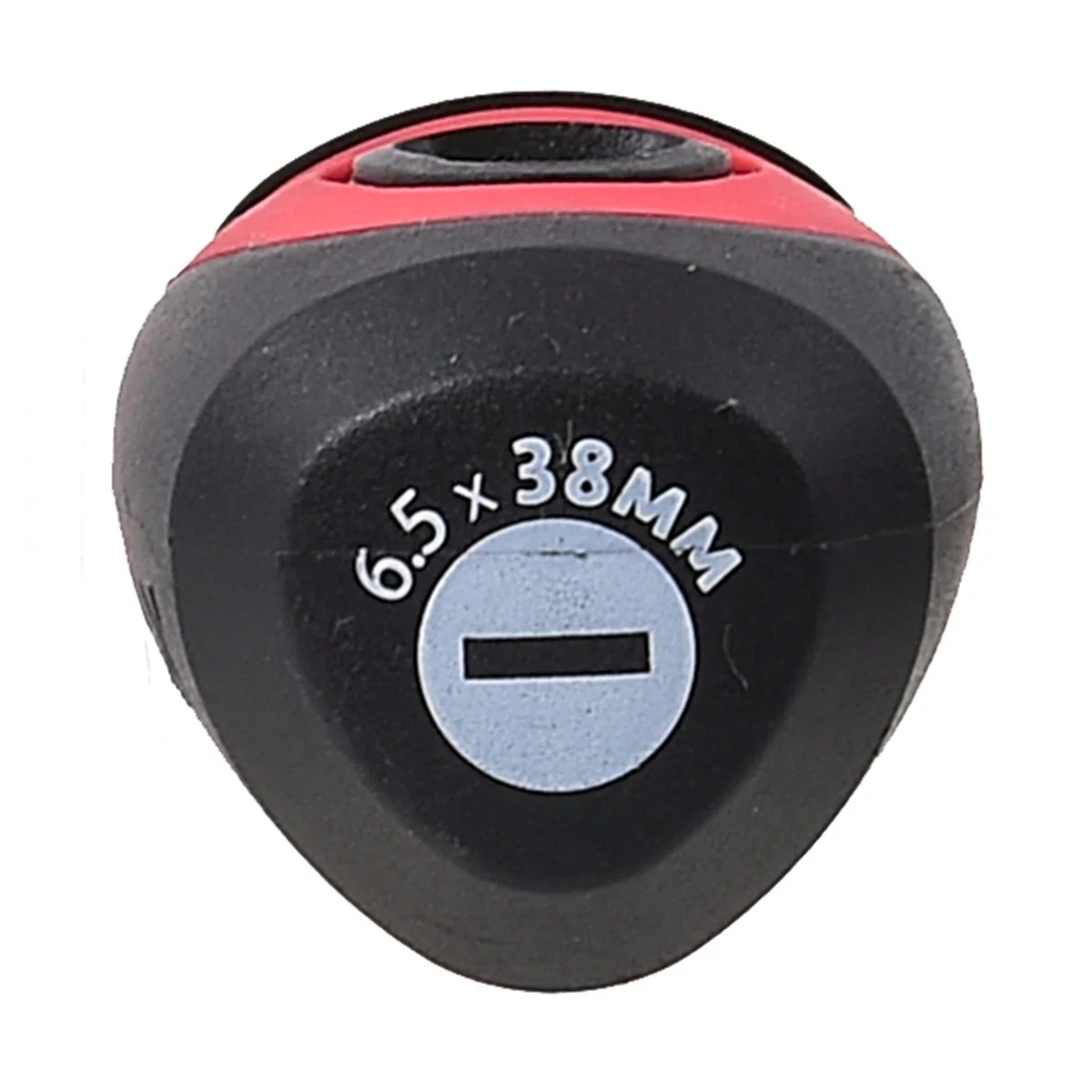 Trojan 38mm No 6 Slot Screwdriver - Magnetic Tip - Red and Black - Image 4