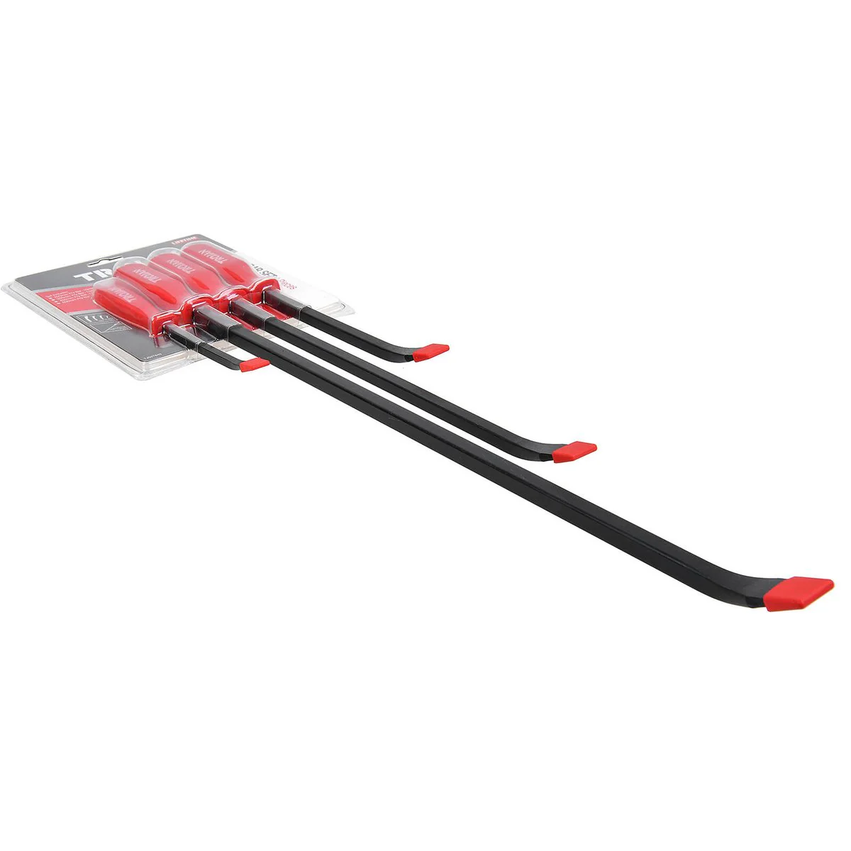 Trojan 4 Piece Pry Bar Set - 205mm, 295mm, 450mm, 600mm - Durable, High Leverage - Image 2