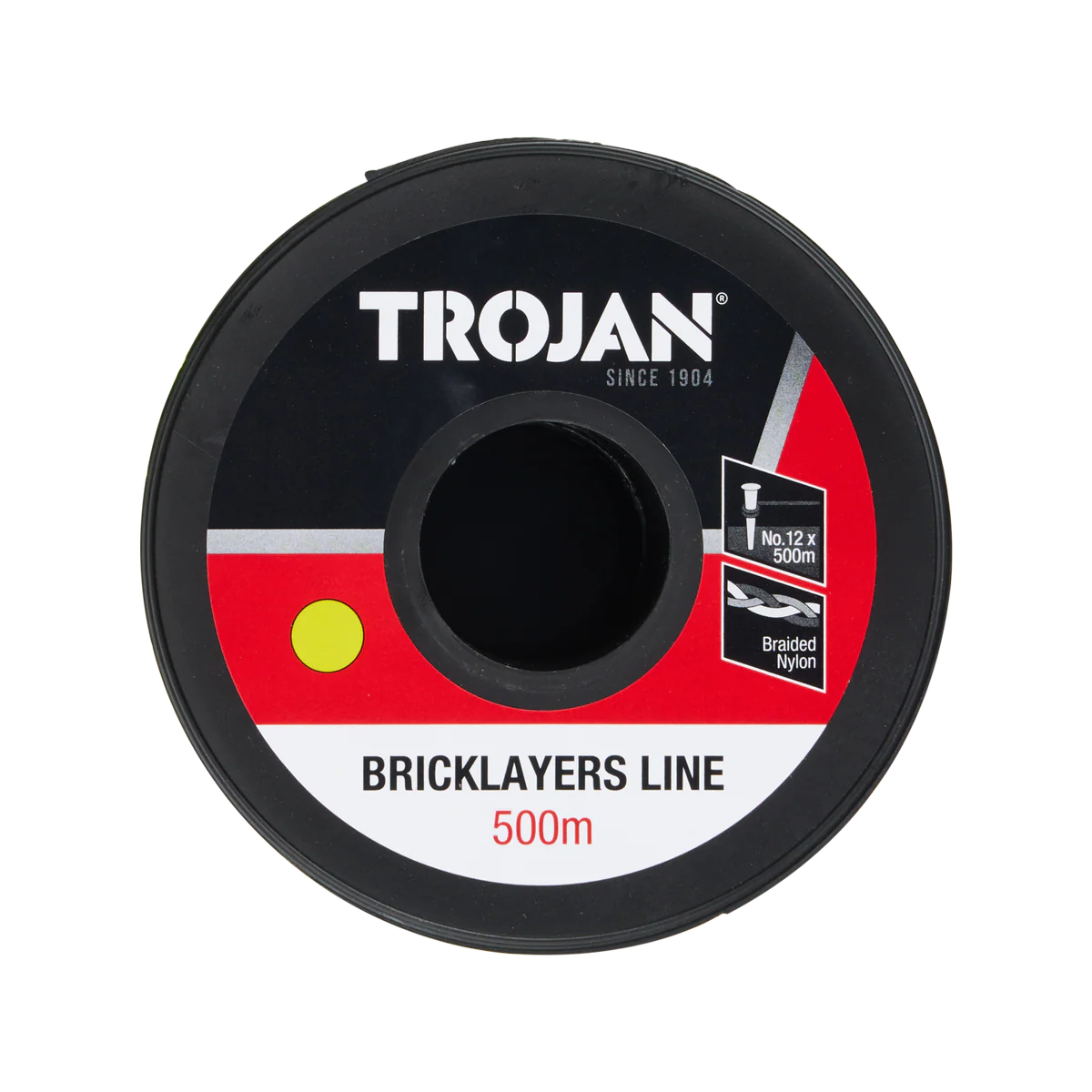 Trojan 500m Brickline - Green Nylon Marking Line for Fencing & Gardening - Image 2