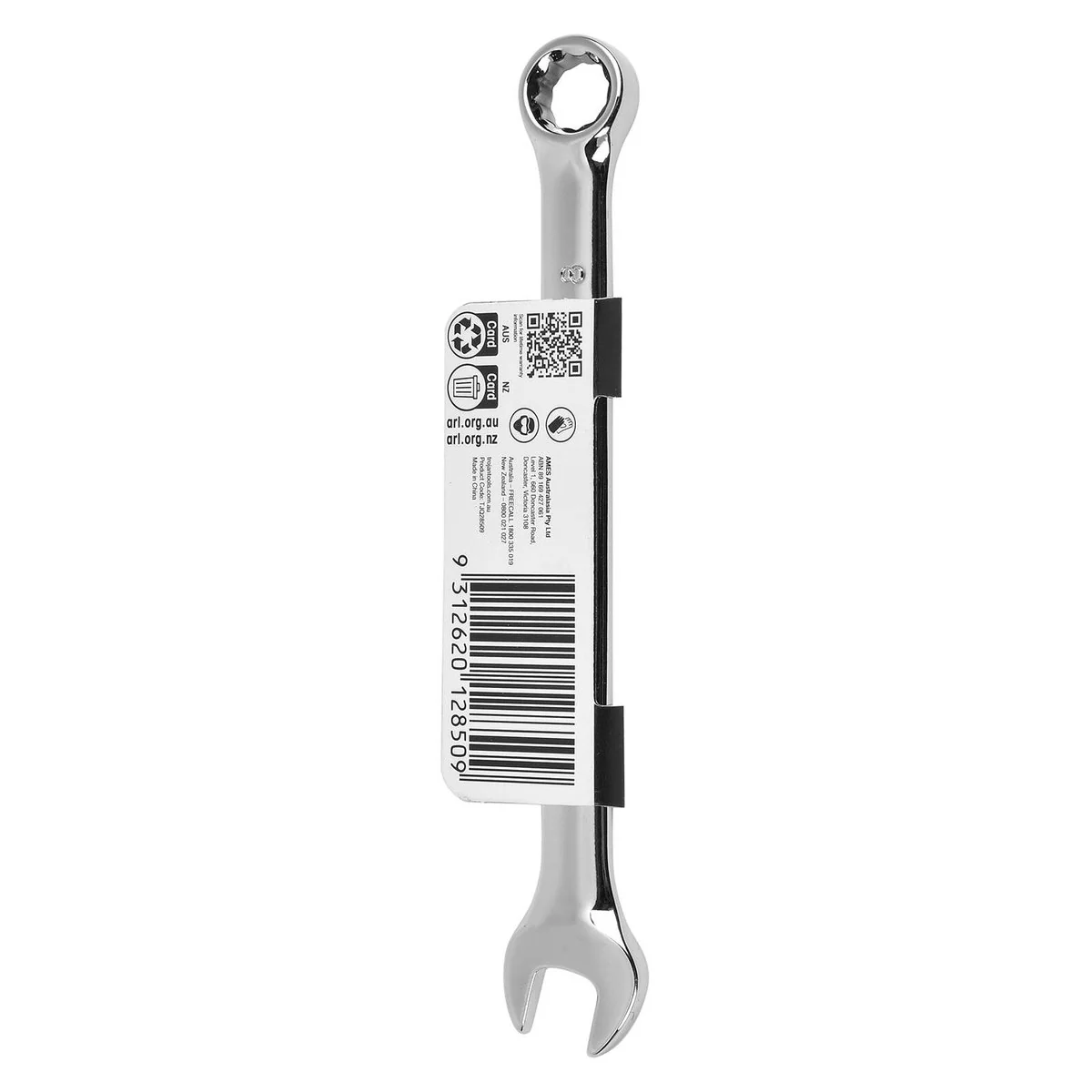 Trojan 8mm Combination Spanner - Polished Chrome Vanadium - High Torque - Lifetime Warranty - Image 4