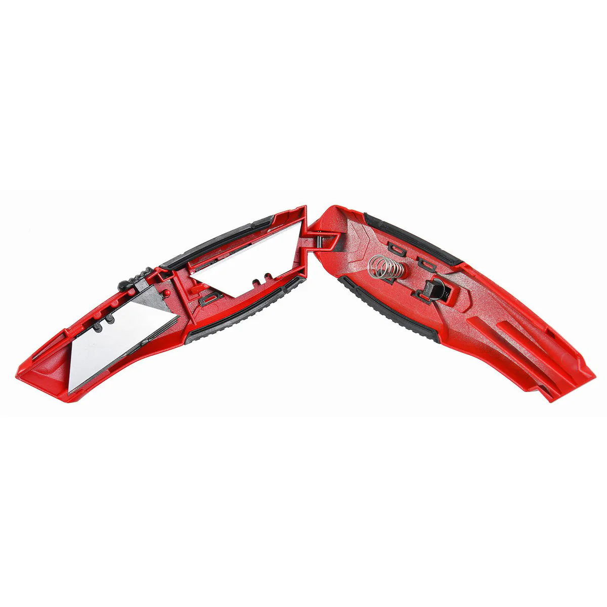 Trojan Auto Retractable Utility Knife - Zinc Alloy - 3 Blades - 71.6mm x 13.3mm x 265mm - Image 3