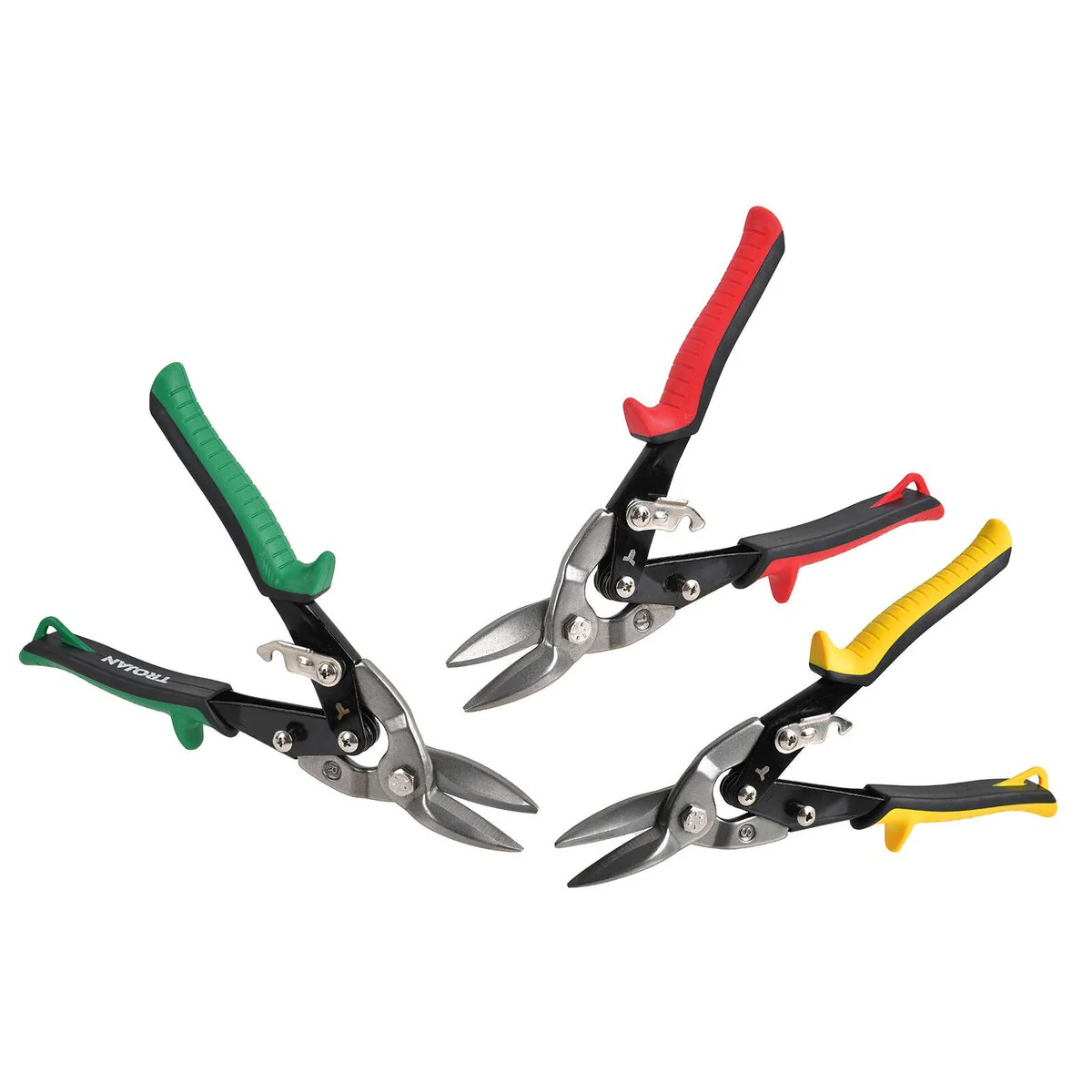 Trojan Aviation Snip Set - 3 Piece - 1.2mm Cutting Capacity - Steel Blades - Image 2