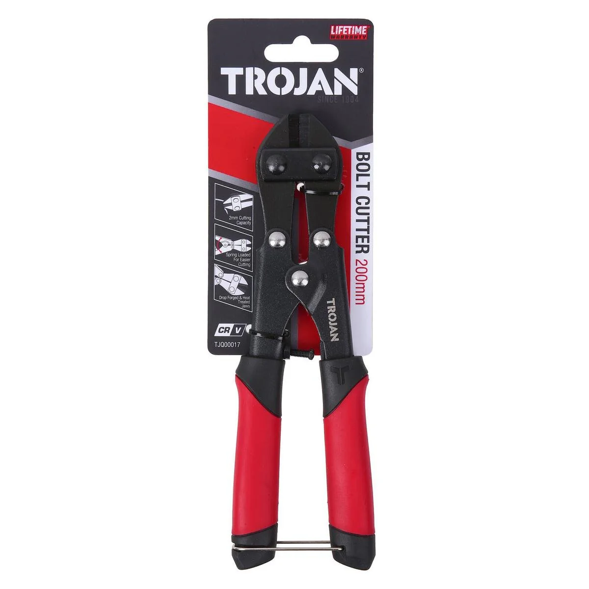Trojan Bolt Cutter - 200mm - Adjustable Jaw - Ideal for DIY