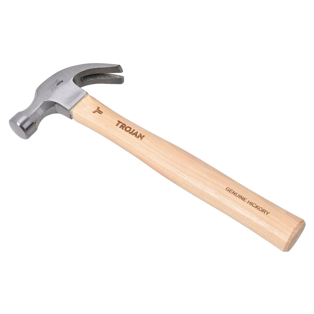 Trojan 16oz Timber Claw Hammer - 450g - Hardened Carbon Steel - Image 3