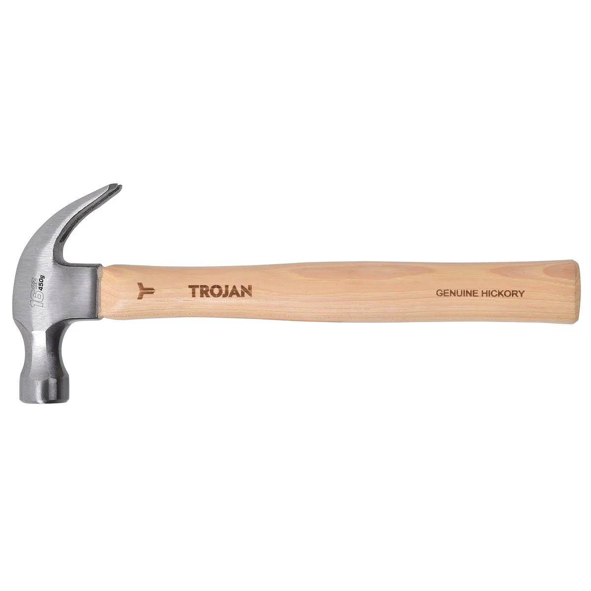Trojan 16oz Timber Claw Hammer - 450g - Hardened Carbon Steel - Image 4