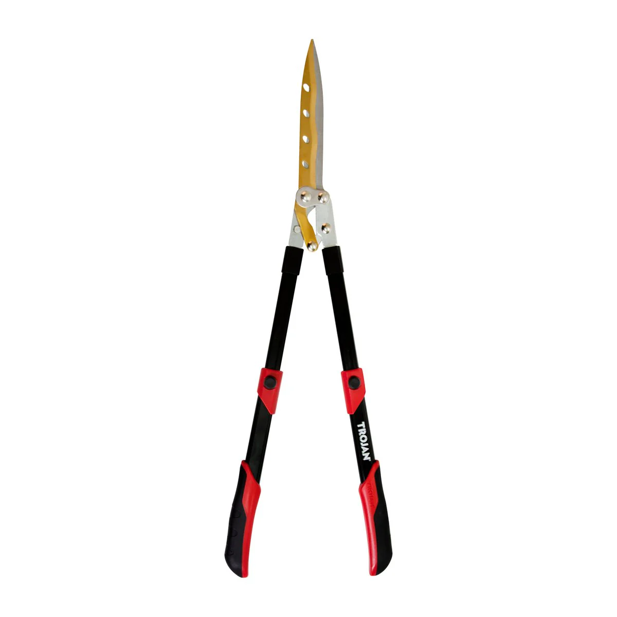 Trojan Hedge Shears - 700mm - Titanium - Telescopic Wavy Blade - Image 2