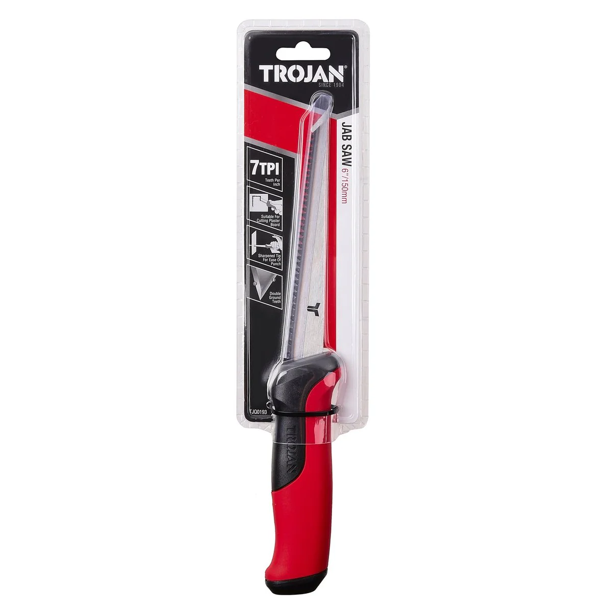 Trojan Jab Saw - 150mm - Durable Steel - Plaster Board Cutting - Image 3
