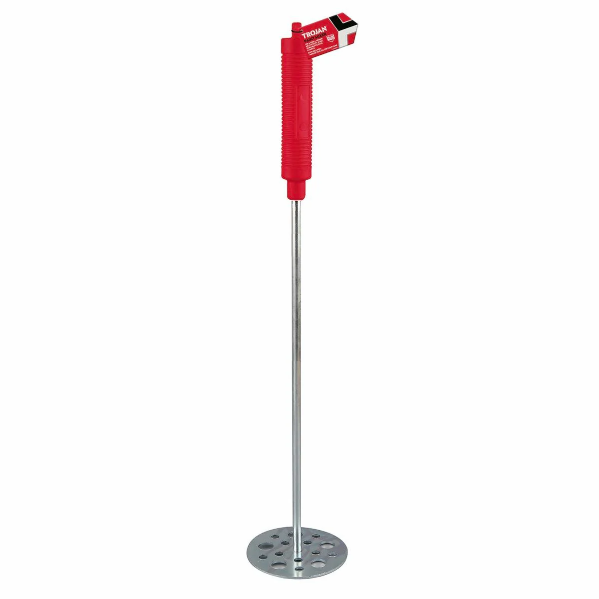 Trojan Large Paint Mixer - 600mm - Heavy Duty Steel - Comfortable Handle
