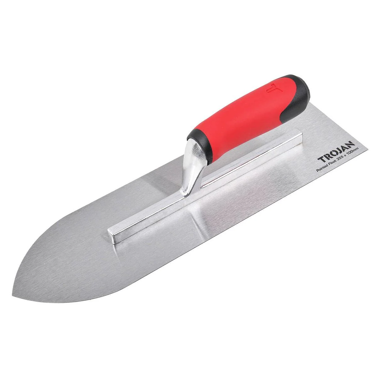 Trojan Masonry Float 355 x 100mm - Pointed Tip - Ergonomic Grip - Durable Steel
