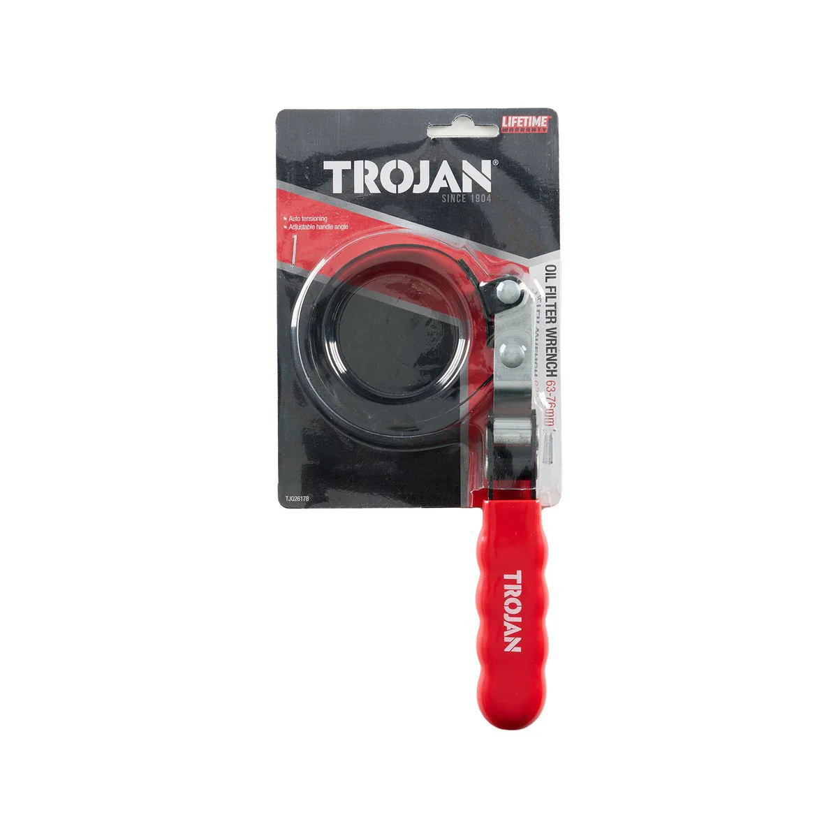 Trojan Oil Filter Wrench - 57-70mm - Auto Tensioning - Adjustable Handle - Image 2
