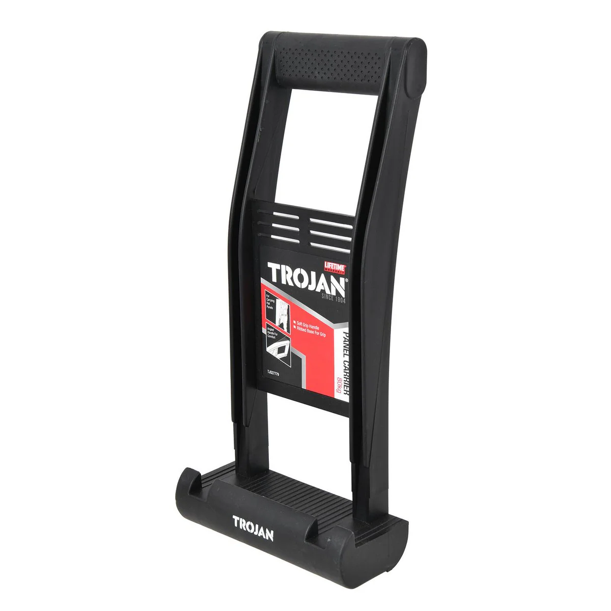 Trojan Panel Carrier - 80Kg Capacity - Angled Handle - Ribbed Base - 164mm x 355mm x 70mm - Image 3