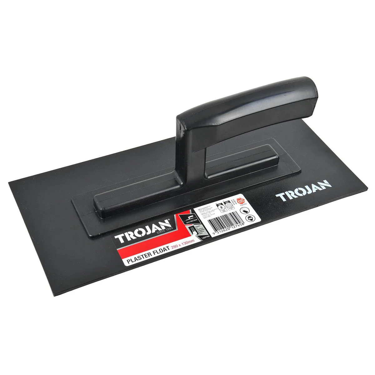 Trojan Plaster Float 280 x 130mm - Flexible ABS Blade - Comfort Handle - Image 3