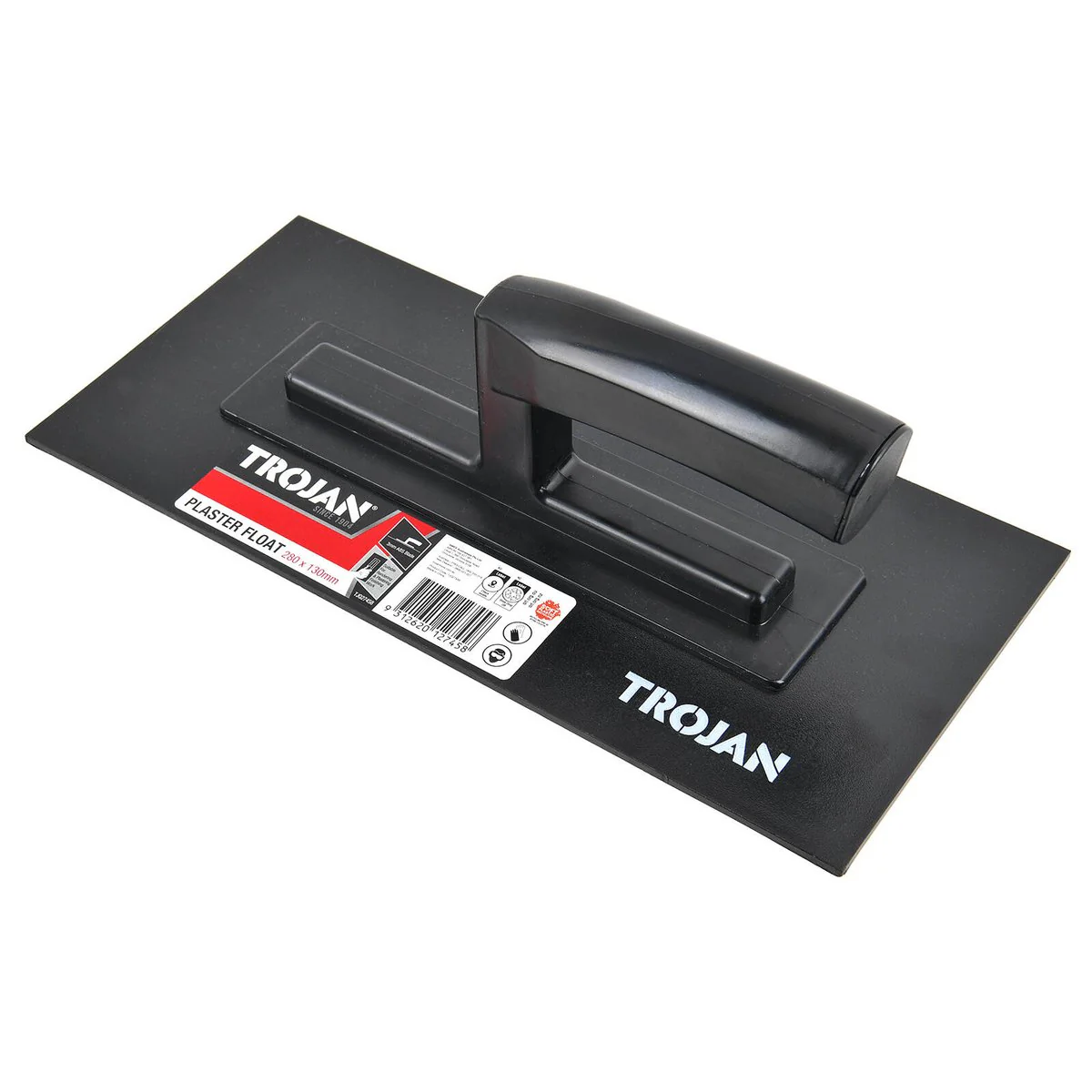 Trojan Plaster Float 280 x 130mm - Flexible ABS Blade - Comfort Handle - Image 4