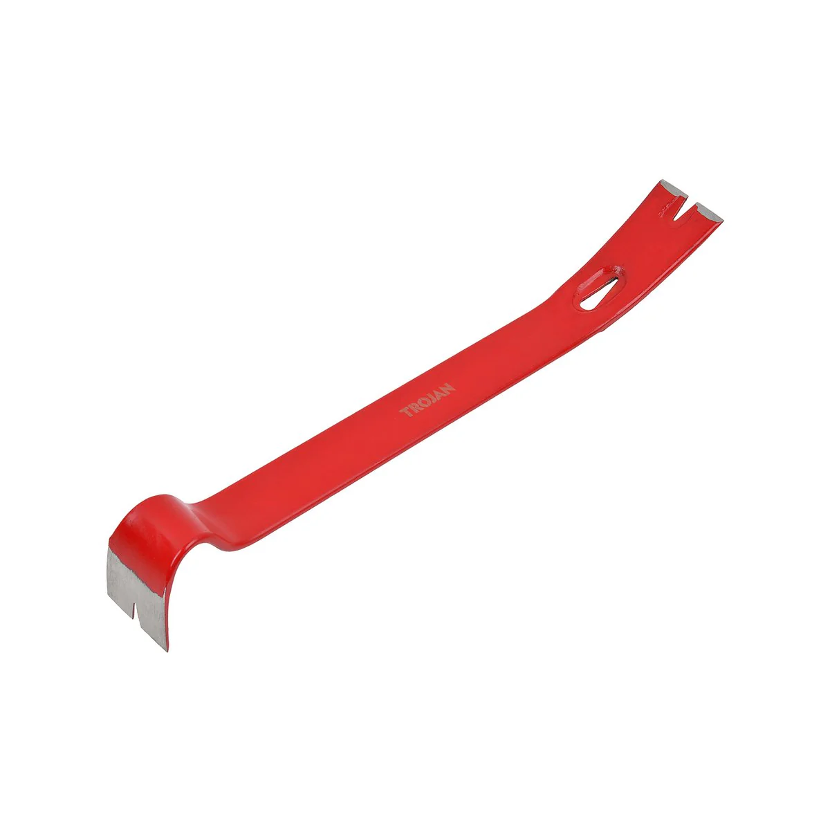 Trojan Pry Bar - 375mm - Carbon Steel - Durable - Nail Puller Ends - Image 2